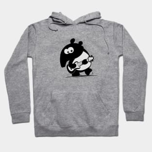 Funny Cute Musical Tapir Little Guitar Ukulele Hoodie